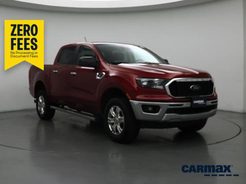 Red 2021 Ford Ranger XLT