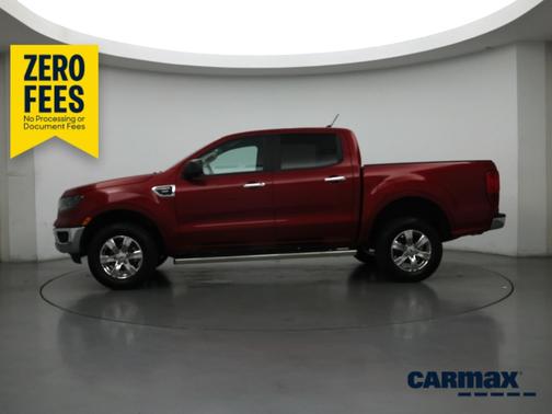 Red 2021 Ford Ranger XLT