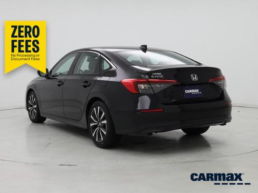 Black 2023 Honda Civic EX