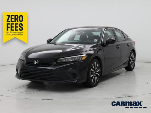Black 2023 Honda Civic EX
