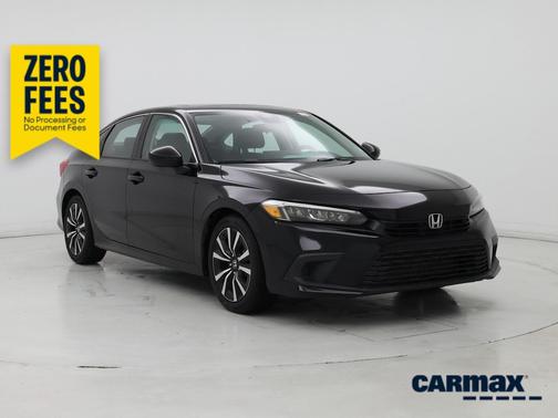 Black 2023 Honda Civic EX