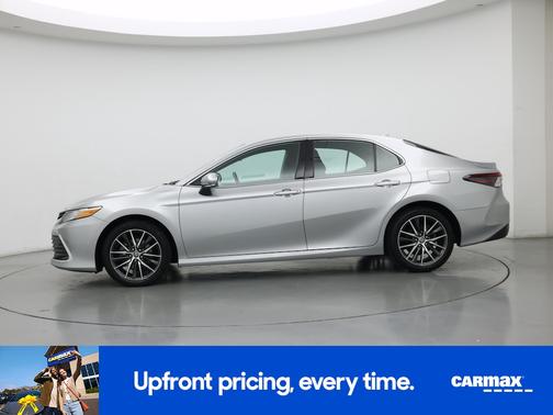 Silver 2022 Toyota Camry Hybrid XLE