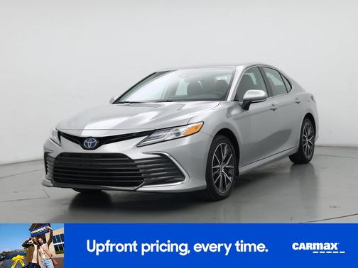 Silver 2022 Toyota Camry Hybrid XLE