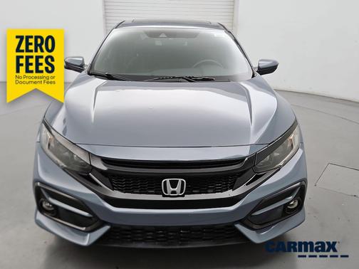 Gray 2021 Honda Civic EX
