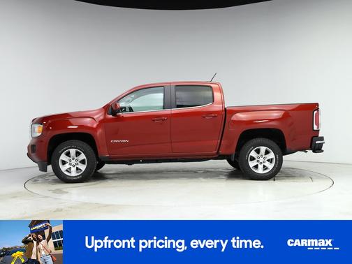Red 2015 GMC Canyon SLE