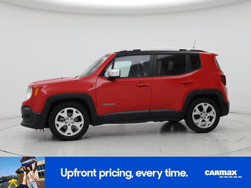 Red 2018 Jeep Renegade Limited