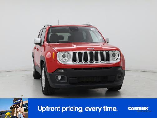 Red 2018 Jeep Renegade Limited