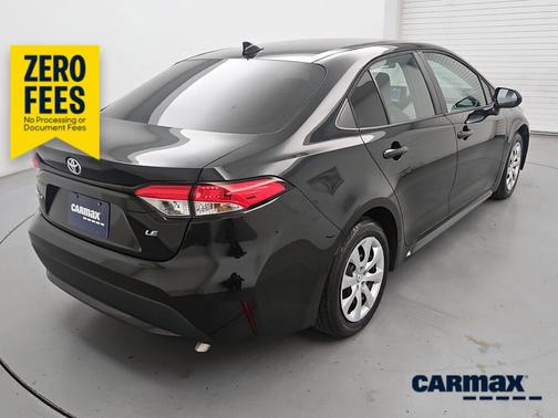 Black 2022 Toyota Corolla LE