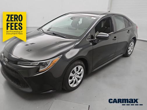 Black 2022 Toyota Corolla LE