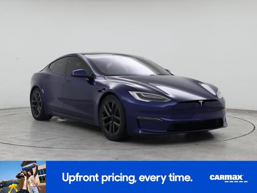 Blue 2022 Tesla Model S