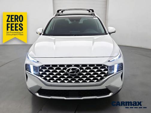 White 2023 Hyundai SANTA FE Limited