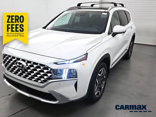 White 2023 Hyundai SANTA FE Limited