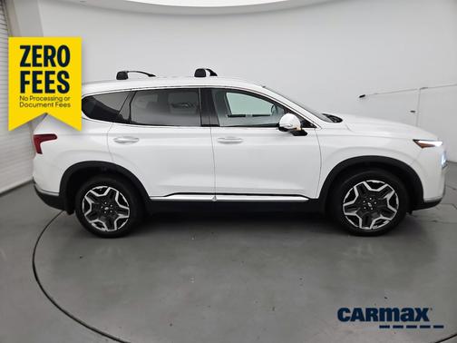 White 2023 Hyundai SANTA FE Limited