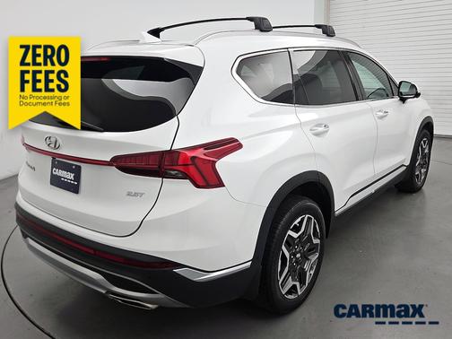 White 2023 Hyundai SANTA FE Limited