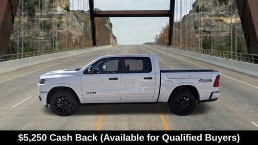 Bright White Clearcoat 2026 RAM 1500 Limited
