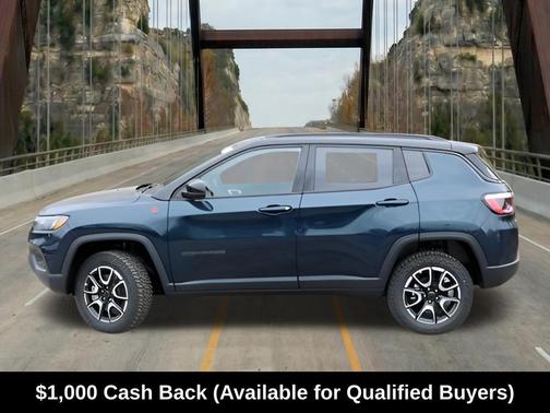 Fathom Blue Pearlcoat 2026 Jeep Compass Trailhawk
