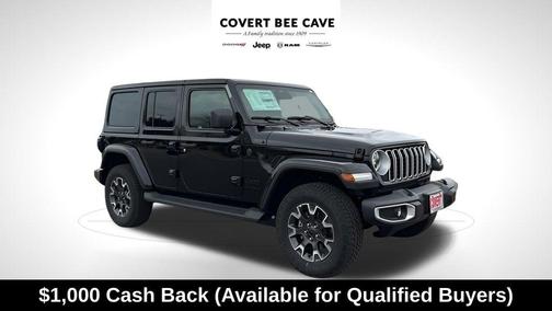 Black Clearcoat 2026 Jeep Wrangler Sahara