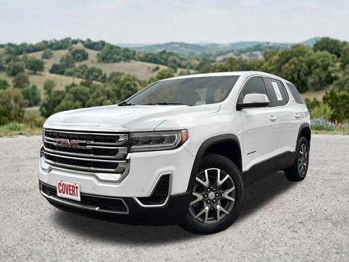 Summit White 2023 GMC Acadia SLE