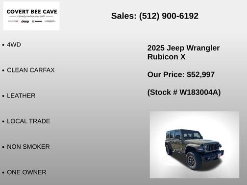 2025 Jeep Wrangler Rubicon