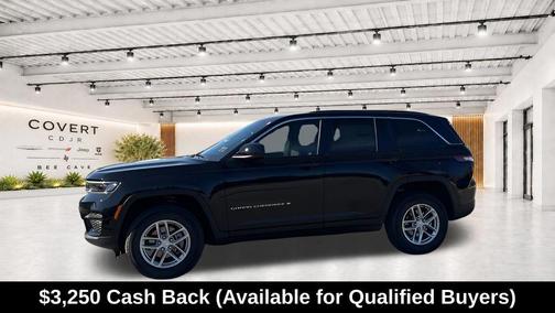 Diamond Black 2025 Jeep Grand Cherokee Laredo X