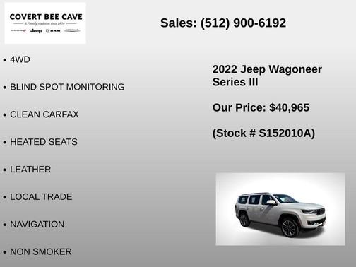 2022 Jeep Wagoneer Series III