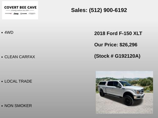 Oxford White 2018 Ford F-150 XLT