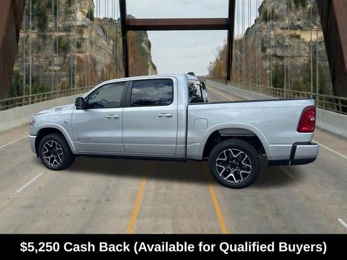 Silver 2026 RAM 1500 Laramie