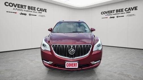 Red 2017 Buick Enclave Premium