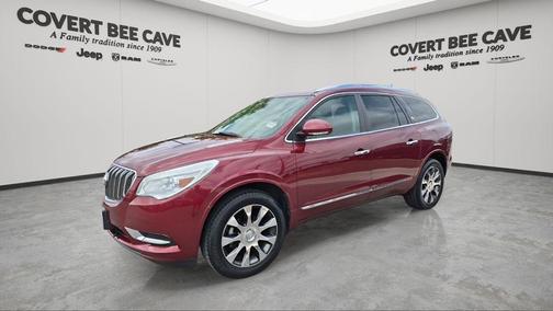 Red 2017 Buick Enclave Premium