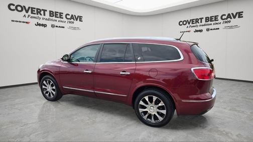 Red 2017 Buick Enclave Premium