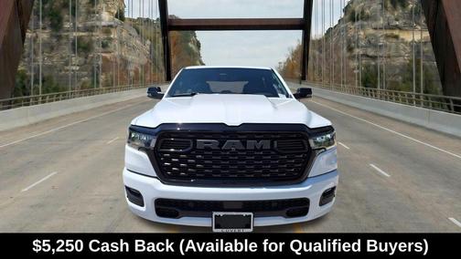 Bright White Clearcoat 2026 RAM 1500 Big Horn/Lone Star