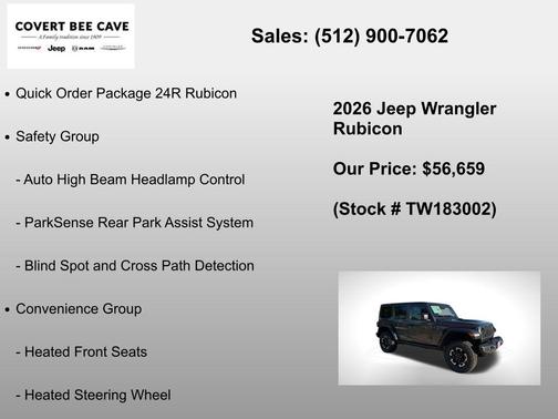 Gobi Clearcoat 2026 Jeep Wrangler Rubicon