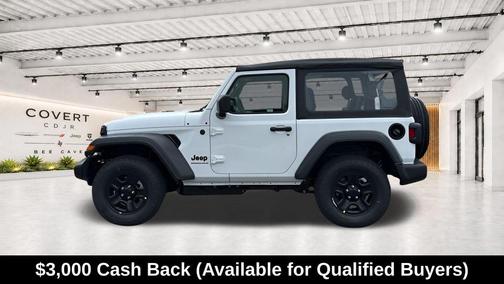 Bright White Clearcoat 2026 Jeep Wrangler Sport