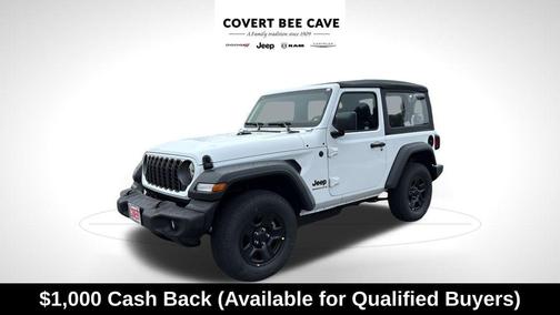 Bright White Clearcoat 2026 Jeep Wrangler Sport