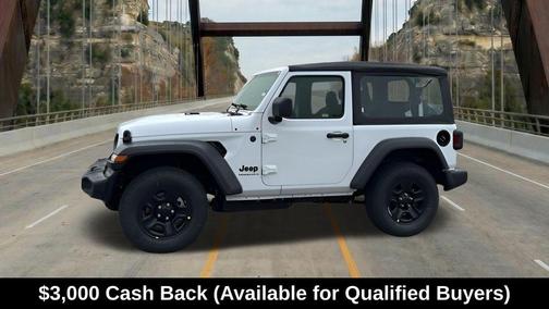 Bright White Clearcoat 2026 Jeep Wrangler Sport