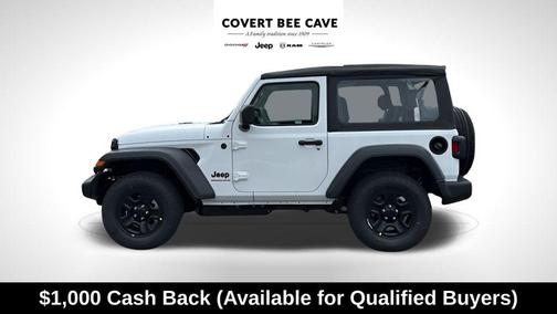Bright White Clearcoat 2026 Jeep Wrangler Sport