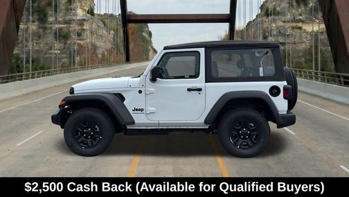 Bright White Clearcoat 2026 Jeep Wrangler Sport