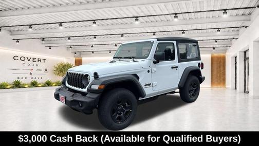 Bright White Clearcoat 2026 Jeep Wrangler Sport