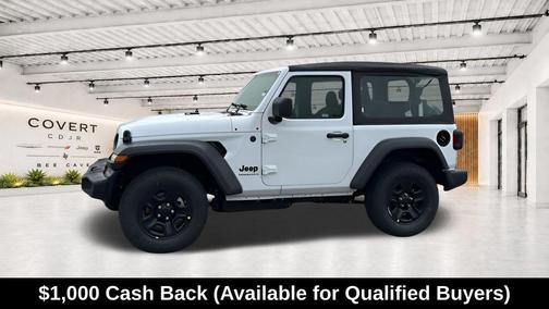 Bright White Clearcoat 2026 Jeep Wrangler Sport