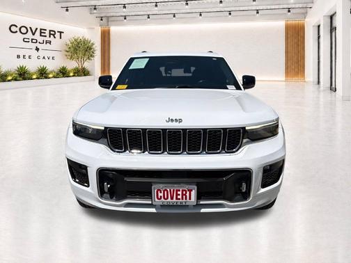 Bright White Clearcoat 2021 Jeep Grand Cherokee L Overland