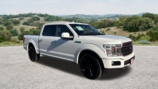 White Metallic 2020 Ford F-150 Limited