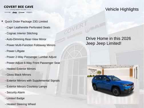 Blue Pearl 2026 Jeep Cherokee Limited