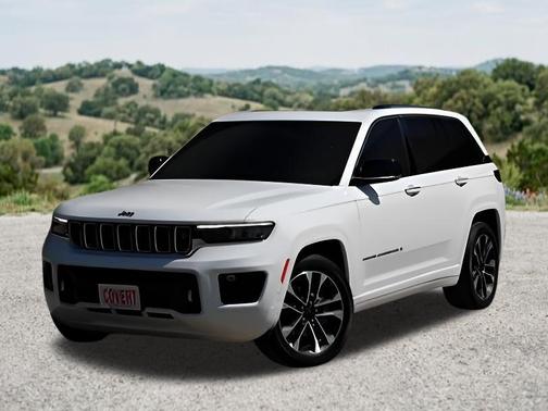 Bright White Clearcoat 2024 Jeep Grand Cherokee Overland