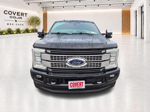 Shadow Black 2017 Ford F-350 Platinum