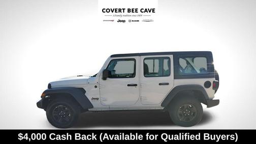 Bright White Clearcoat 2026 Jeep Wrangler Sport