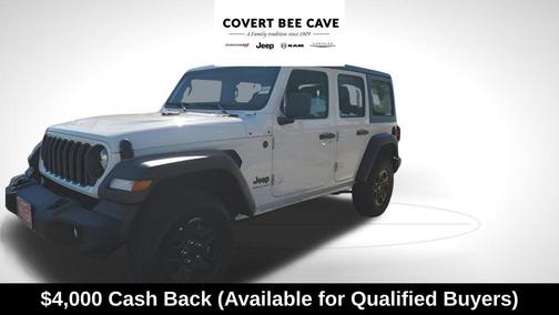 Bright White Clearcoat 2026 Jeep Wrangler Sport