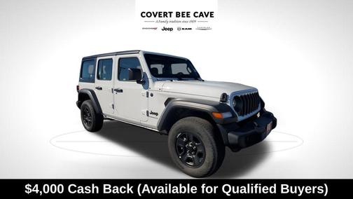 Bright White Clearcoat 2026 Jeep Wrangler Sport