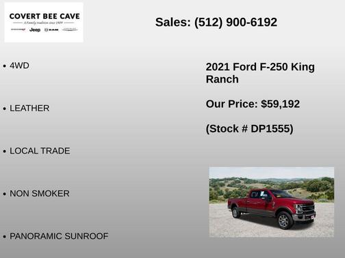 Stone Gray 2021 Ford F-250 King Ranch