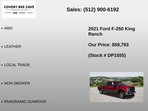 Stone Gray 2021 Ford F-250 King Ranch