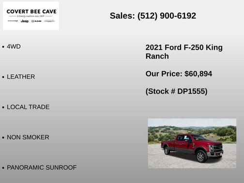 Stone Gray 2021 Ford F-250 King Ranch